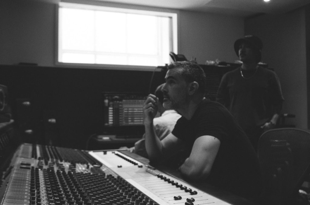 Me in the control room of the Custom 75 Studio at Abbey Road